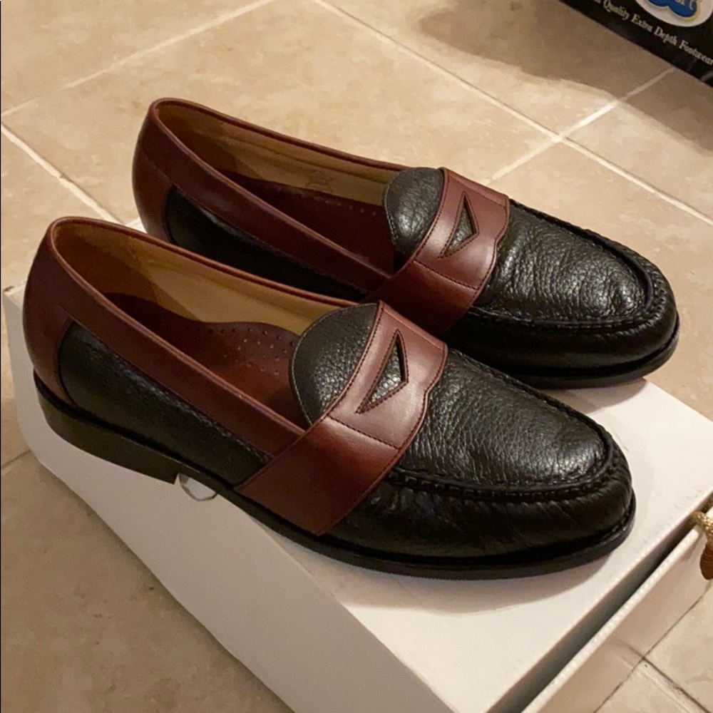 Hand made Italian leather loafers